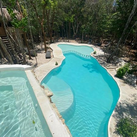 Aldea Maya-Ha Cabanas Con Cenotes Puerto Morelos Zewnętrze zdjęcie
