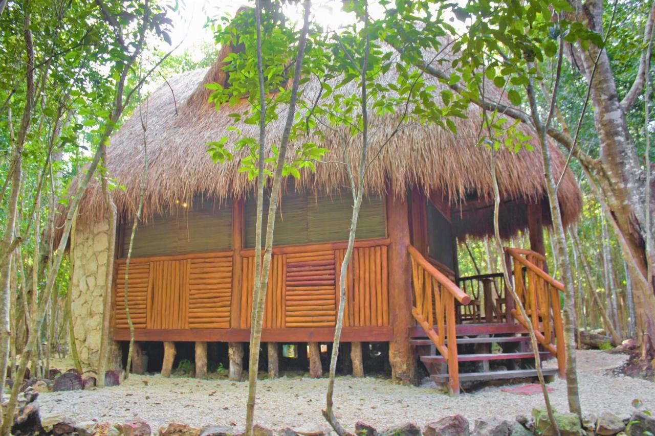 Aldea Maya-Ha Cabanas Con Cenotes Puerto Morelos Zewnętrze zdjęcie