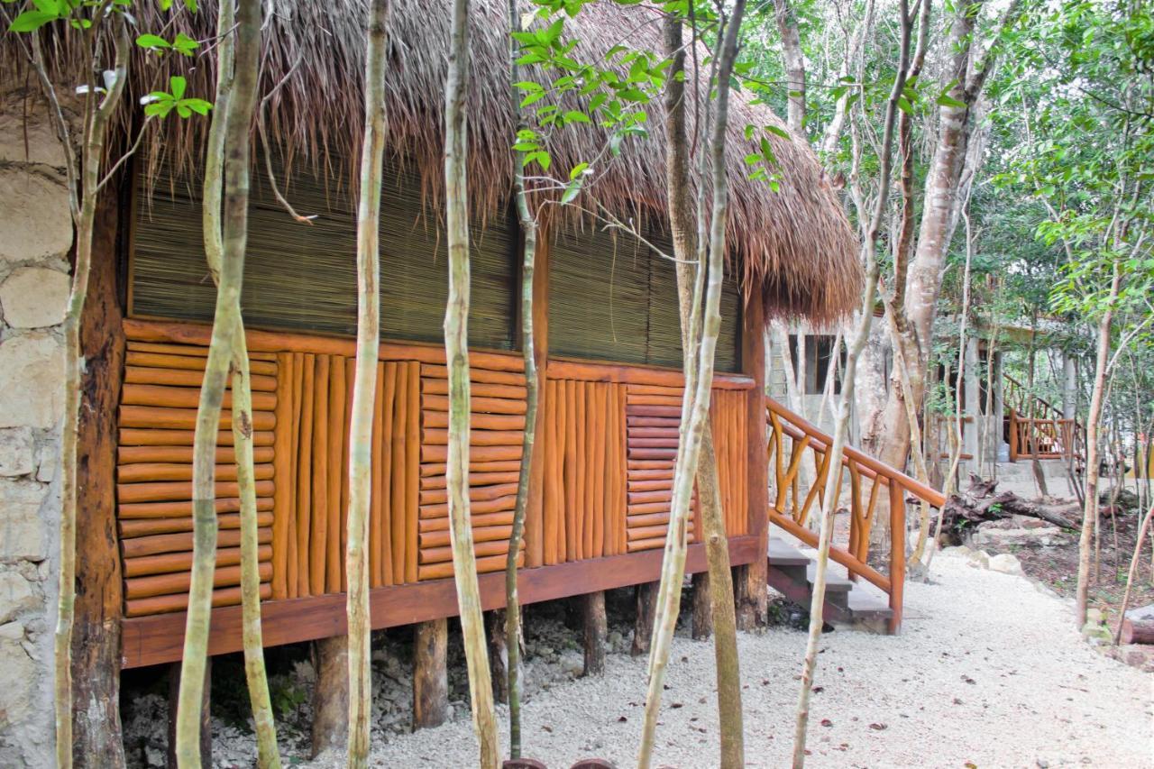 Aldea Maya-Ha Cabanas Con Cenotes Puerto Morelos Zewnętrze zdjęcie
