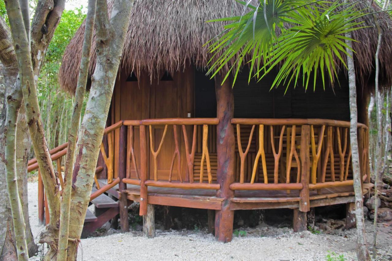 Aldea Maya-Ha Cabanas Con Cenotes Puerto Morelos Zewnętrze zdjęcie