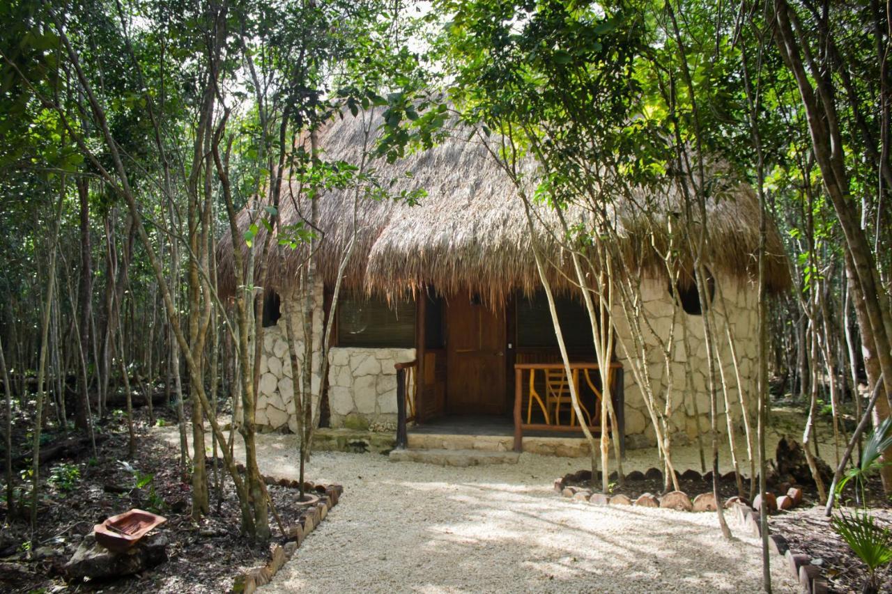Aldea Maya-Ha Cabanas Con Cenotes Puerto Morelos Zewnętrze zdjęcie