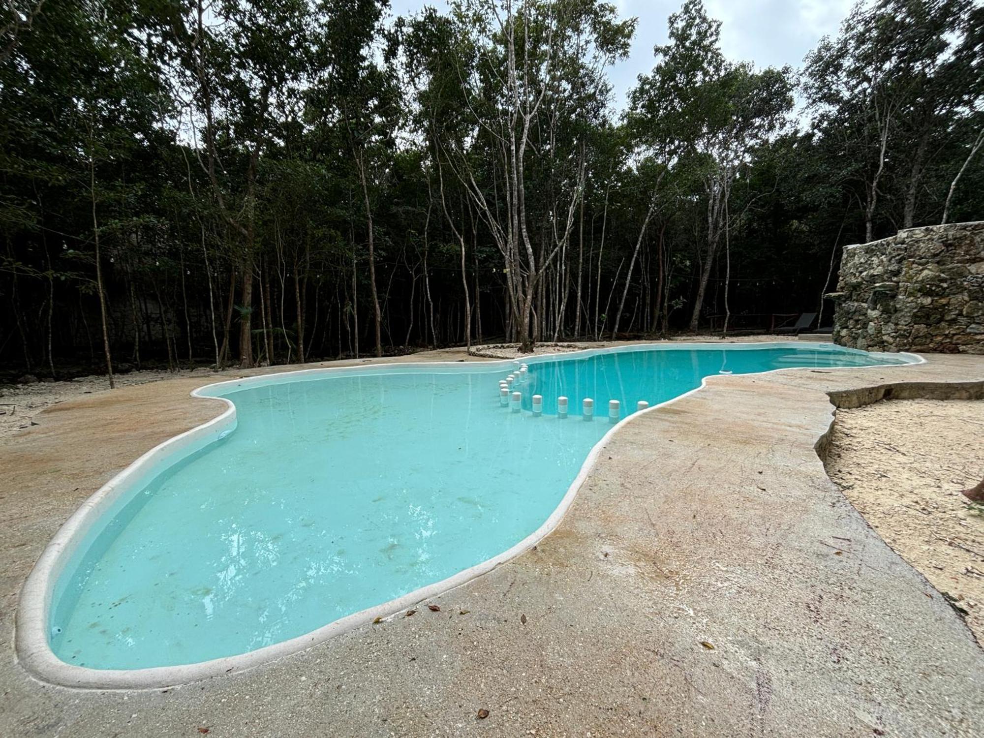 Aldea Maya-Ha Cabanas Con Cenotes Puerto Morelos Zewnętrze zdjęcie