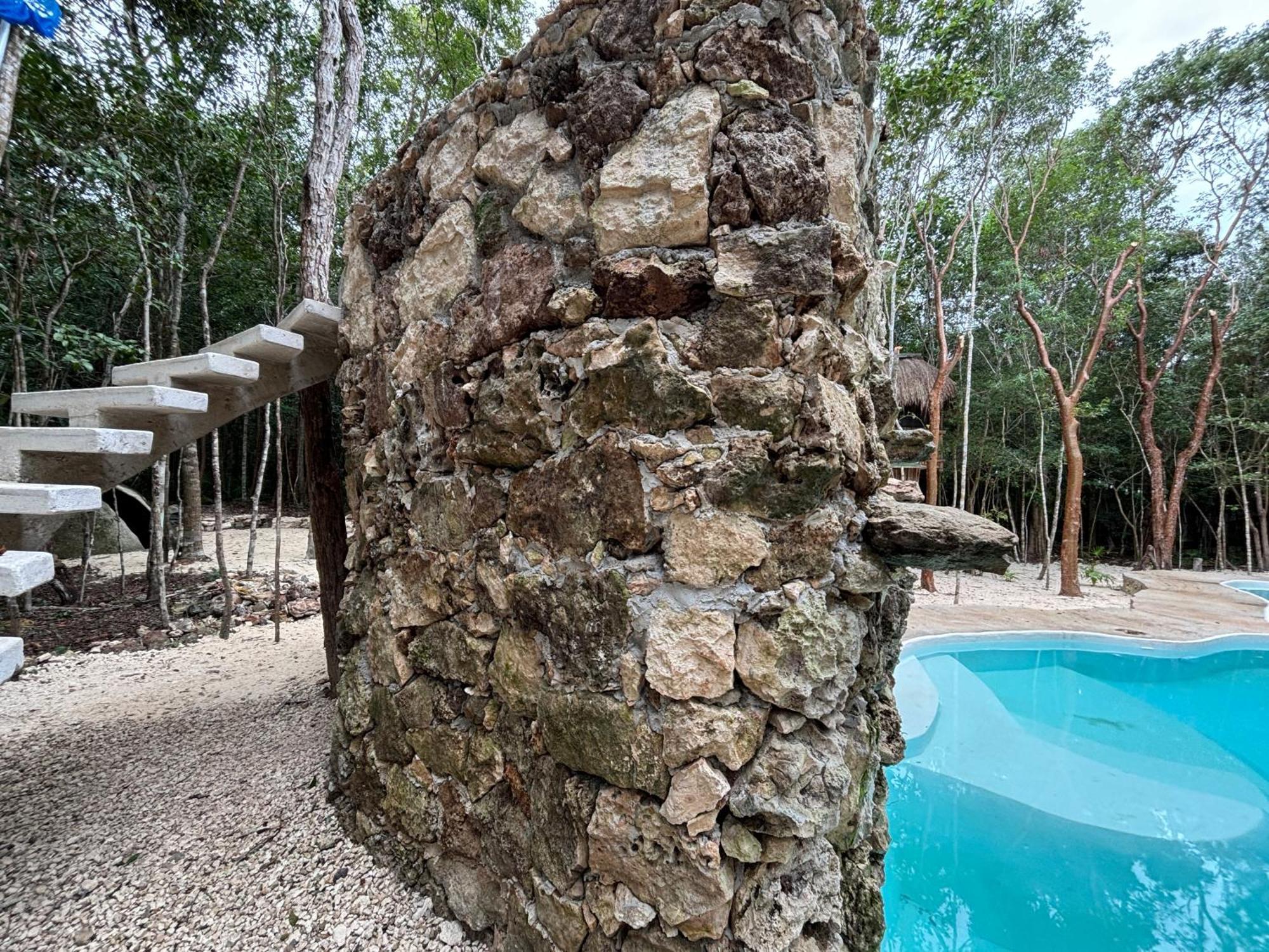 Aldea Maya-Ha Cabanas Con Cenotes Puerto Morelos Zewnętrze zdjęcie