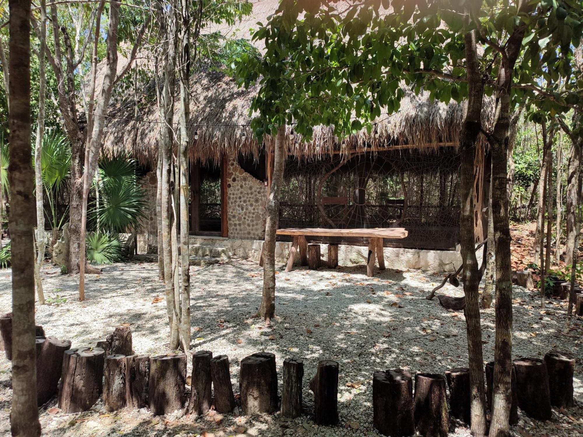 Aldea Maya-Ha Cabanas Con Cenotes Puerto Morelos Zewnętrze zdjęcie