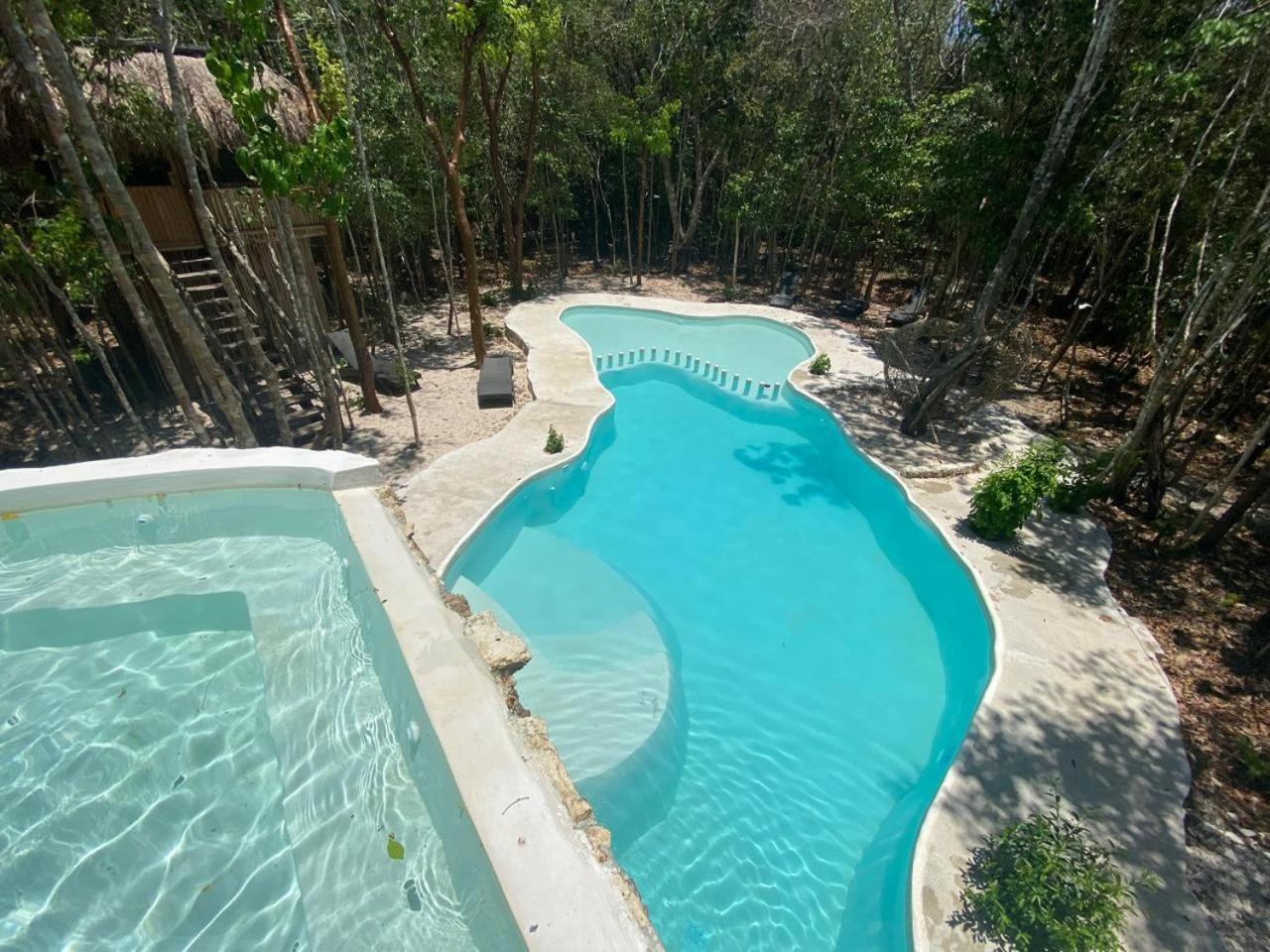 Aldea Maya-Ha Cabanas Con Cenotes Puerto Morelos Zewnętrze zdjęcie